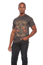 Load image into Gallery viewer, College League Men's Bamboo Viscose/Organic Cotton Short Sleeve Graphic T-Shirt