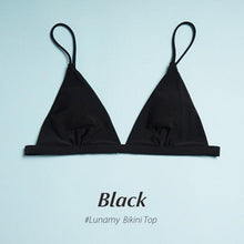 Load image into Gallery viewer, Colorful Bikini Thong Swimwear Women Swimsuit Top And Bottoms T-Back Brazilian Swimming Women's Strappy Triangle Bikini Sets High Cut Cheeky Thong Bottom Swimsuits