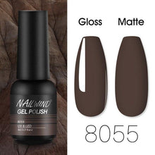 Load image into Gallery viewer, Colorful Glossy Gel Nail Polish 8ml Modern Permanent UV LED Nails Gel Luxury Fashion For Women and Girls Shine Design