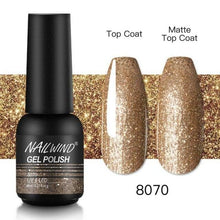 Load image into Gallery viewer, Colorful Glossy Gel Nail Polish 8ml Modern Permanent UV LED Nails Gel Luxury Fashion For Women and Girls Shine Design