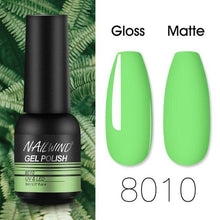 Load image into Gallery viewer, Colorful Glossy Gel Nail Polish 8ml Modern Permanent UV LED Nails Gel Luxury Fashion For Women and Girls Shine Design