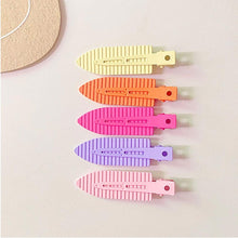 Load image into Gallery viewer, Colorful Hair Clips Seamless Metal Barrettes No Mark Pin Curl Clip Makeup No Crease Hair Styling Tools Modeling Styling Tools Hairpin Gorgeous Hair Accessories For Women