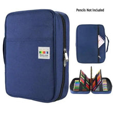 Load image into Gallery viewer, Colorful Large Capacity Pencil Bag Organizer Portable Multilayer Holder Big Pencil Bag