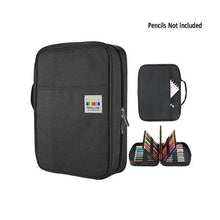 Load image into Gallery viewer, Colorful Large Capacity Pencil Bag Organizer Portable Multilayer Holder Big Pencil Bag
