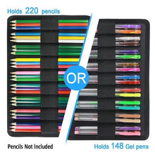 Load image into Gallery viewer, Colorful Large Capacity Pencil Bag Organizer Portable Multilayer Holder Big Pencil Bag