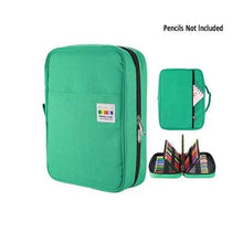 Load image into Gallery viewer, Colorful Large Capacity Pencil Bag Organizer Portable Multilayer Holder Big Pencil Bag