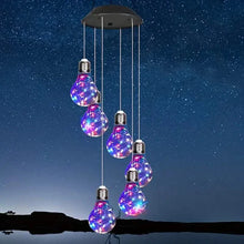 Load image into Gallery viewer, Colorful Lights Solar Wind Chimes for Outside