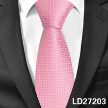 Load image into Gallery viewer, Colorful Men Necktie Business Wedding Fashion Various Colors Easy Match Ties For Men Men's Necktie Classic Tie Business Suit Accessory Elegant Tie