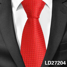 Load image into Gallery viewer, Colorful Men Necktie Business Wedding Fashion Various Colors Easy Match Ties For Men Men's Necktie Classic Tie Business Suit Accessory Elegant Tie