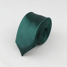 Load image into Gallery viewer, Colorful Men Polyester Slim Men Necktie Simple Design Party Necktie Wedding And Daily Wear Neck Ties