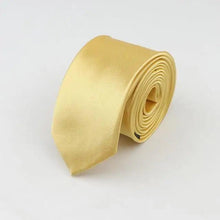 Load image into Gallery viewer, Colorful Men Polyester Slim Men Necktie Simple Design Party Necktie Wedding And Daily Wear Neck Ties