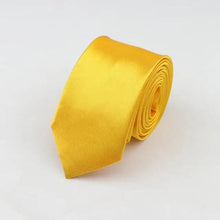 Load image into Gallery viewer, Colorful Men Polyester Slim Men Necktie Simple Design Party Necktie Wedding And Daily Wear Neck Ties