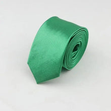 Load image into Gallery viewer, Colorful Men Polyester Slim Men Necktie Simple Design Party Necktie Wedding And Daily Wear Neck Ties