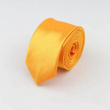 Load image into Gallery viewer, Colorful Men Polyester Slim Men Necktie Simple Design Party Necktie Wedding And Daily Wear Neck Ties