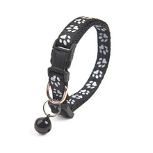 Load image into Gallery viewer, Colorful Super Soft Nylon Pet Adjustable Collars Cute Print Collar Stylish Footprint Pets Necklace Collars For Dogs