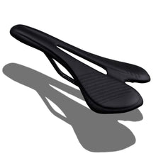 Load image into Gallery viewer, Comfort Wide Bicycle Seat Carbon Fiber Bike Saddle Seat Cycling Carbon Fiber Bike Seat Saddle Ultra-Light Mountain Bicycle Road Bike Saddle Replacement Accessory Comfortable Cushion With Rail Mountain Road Bicycle