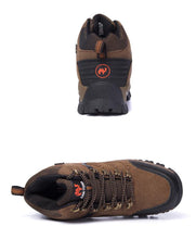 Load image into Gallery viewer, Comfortable Outdoor Waterproof Hiking Boots Men's Spring And Autumn Hiking Wear-Resistant Mountain Sports Boots Hunting Shoes High Waterproof Hiking Boots Outdoor Lightweight Mens Shoes