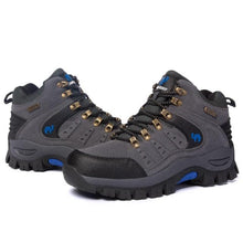 Load image into Gallery viewer, Comfortable Outdoor Waterproof Hiking Boots Men's Spring And Autumn Hiking Wear-Resistant Mountain Sports Boots Hunting Shoes High Waterproof Hiking Boots Outdoor Lightweight Mens Shoes