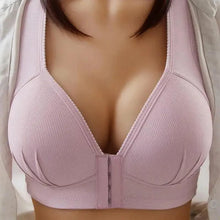 Load image into Gallery viewer, Comfortable Seamless Bra For Women Fashion Push Up Bras Wire Free Lingerie Full Cup Bralette Cotton Underwear Brassiere Front Closure