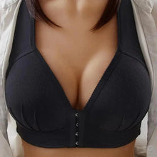 Load image into Gallery viewer, Comfortable Seamless Bra For Women Fashion Push Up Bras Wire Free Lingerie Full Cup Bralette Cotton Underwear Brassiere Front Closure