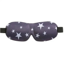 Load image into Gallery viewer, Comfortable Sleep Mask Natural Sleeping Adjustable Eye Mask Lightweight Cover Eye Patch Unisex Blindfold Travel Mask