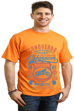 Load image into Gallery viewer, Conqueror Speedway Men's Bamboo Viscose/Organic Cotton Short Sleeve Graphic T-Shirt