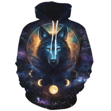 Load image into Gallery viewer, Cool 3D Sweatshirts Men And Women Hoodies With Hat Printed For Casual Wear And Party Wear Trendy Hooded 3D Digital Print Hoodies Fashion Hooded Realistic Hoody Sweatshirt Casual Long Sleeve Pullover Jumpers Unisex Tops