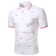 Load image into Gallery viewer, Cool Polo Men Shirt Nice Short Sleeve Polo Shirt Contrast More Color Polo New Clothing Summer Streetwear Casual Fashion Men Tops Men's Golf Polo Shirt Short Sleeve Tactical Polo Shirts Slim Fit Casual Tennis T-Shirt