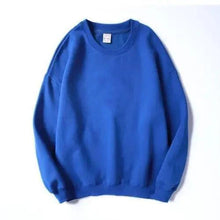 Load image into Gallery viewer, Cool Sweatshirts Men Streetwear Solid Pullover Sweatshirt For Men Sweatshirts for Women Casual Long Sleeve Round Neck Sweatshirts
