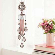 Load image into Gallery viewer, Copper Wind Chimes Outdoor Classic Wind Chimes Memorial Wind Chime Gifts for Grand Mother Garden Yard Decor Gift