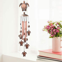 Load image into Gallery viewer, Copper Wind Chimes Outdoor Classic Wind Chimes Memorial Wind Chime Gifts for Grand Mother Garden Yard Decor Gift