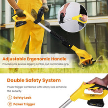 Load image into Gallery viewer, Cordless Electric Garden Tiller Cultivator With 20V Rechargeable Battery