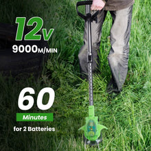 Load image into Gallery viewer, Cordless Rechargeable Grass Trimmer