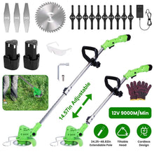 Load image into Gallery viewer, Cordless Rechargeable Grass Trimmer