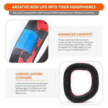 Load image into Gallery viewer, Corsair HS80 Earpads - WC FreeZe Cooling Gel