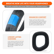 Load image into Gallery viewer, Corsair HS80 Earpads - WC FreeZe Cooling Gel