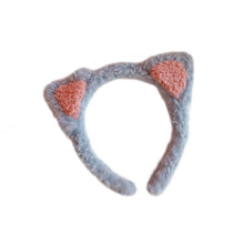 Load image into Gallery viewer, Cotton Cat's ears Autumn Winter 1Pc Plush Soft Warm Headband Hair Band Headwear for Women Girl Mix Styling Gorgeous Hair Accessories For Women