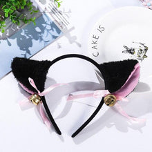 Load image into Gallery viewer, Cotton Cat's ears Autumn Winter 1Pc Plush Soft Warm Headband Hair Band Headwear for Women Girl Mix Styling Gorgeous Hair Accessories For Women
