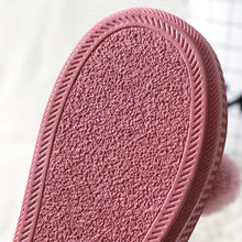Load image into Gallery viewer, Cotton Women Cute Slippers Indoor Shoes For Women Winter Home Slippers Warm Footwear Winter Cotton Slippers Memory Foam House Slippers Cozy Fluffy Bedroom Couples Slippers