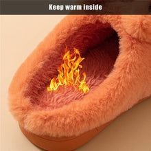 Load image into Gallery viewer, Couples Home Slippers Warm Cute Womans Mens Slipper Winter Shoes New Fashion Casual Fur Plush Slides Winter Slippers For Women House Slippers Fluffy Soft Comfy Fuzzy Slippers Faux Fur Plush Anti-Skid Slippers