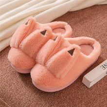 Load image into Gallery viewer, Couples Home Slippers Warm Cute Womans Mens Slipper Winter Shoes New Fashion Casual Fur Plush Slides Winter Slippers For Women House Slippers Fluffy Soft Comfy Fuzzy Slippers Faux Fur Plush Anti-Skid Slippers