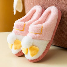 Load image into Gallery viewer, Couples Home Slippers Warm Cute Womans Mens Slipper Winter Shoes New Fashion Casual Fur Plush Slides Winter Slippers For Women House Slippers Fluffy Soft Comfy Fuzzy Slippers Faux Fur Plush Anti-Skid Slippers
