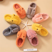 Load image into Gallery viewer, Couples Home Slippers Warm Cute Womans Mens Slipper Winter Shoes New Fashion Casual Fur Plush Slides Winter Slippers For Women House Slippers Fluffy Soft Comfy Fuzzy Slippers Faux Fur Plush Anti-Skid Slippers