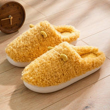 Load image into Gallery viewer, Couples Home Slippers Warm Cute Womans Mens Slipper Winter Shoes New Fashion Casual Fur Plush Slides Winter Slippers For Women House Slippers Fluffy Soft Comfy Fuzzy Slippers Faux Fur Plush Anti-Skid Slippers