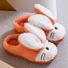 Load image into Gallery viewer, Couples Home Slippers Warm Cute Womans Mens Slipper Winter Shoes New Fashion Casual Fur Plush Slides Winter Slippers For Women House Slippers Fluffy Soft Comfy Fuzzy Slippers Faux Fur Plush Anti-Skid Slippers