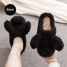 Load image into Gallery viewer, Couples Home Slippers Warm Cute Womans Mens Slipper Winter Shoes New Fashion Casual Fur Plush Slides Winter Slippers For Women House Slippers Fluffy Soft Comfy Fuzzy Slippers Faux Fur Plush Anti-Skid Slippers