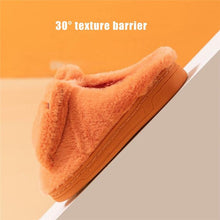 Load image into Gallery viewer, Couples Home Slippers Warm Cute Womans Mens Slipper Winter Shoes New Fashion Casual Fur Plush Slides Winter Slippers For Women House Slippers Fluffy Soft Comfy Fuzzy Slippers Faux Fur Plush Anti-Skid Slippers