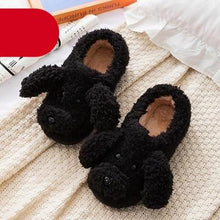 Load image into Gallery viewer, Couples Home Slippers Warm Cute Womans Mens Slipper Winter Shoes New Fashion Casual Fur Plush Slides Winter Slippers For Women House Slippers Fluffy Soft Comfy Fuzzy Slippers Faux Fur Plush Anti-Skid Slippers