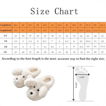 Load image into Gallery viewer, Couples Home Slippers Warm Cute Womans Mens Slipper Winter Shoes New Fashion Casual Fur Plush Slides Winter Slippers For Women House Slippers Fluffy Soft Comfy Fuzzy Slippers Faux Fur Plush Anti-Skid Slippers