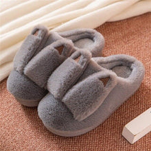 Load image into Gallery viewer, Couples Home Slippers Warm Cute Womans Mens Slipper Winter Shoes New Fashion Casual Fur Plush Slides Winter Slippers For Women House Slippers Fluffy Soft Comfy Fuzzy Slippers Faux Fur Plush Anti-Skid Slippers